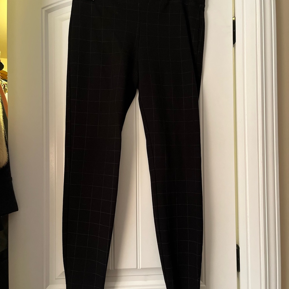 🎆 4 For $25 🎆Zac & Rachel Black Plaid Stretchy Pants